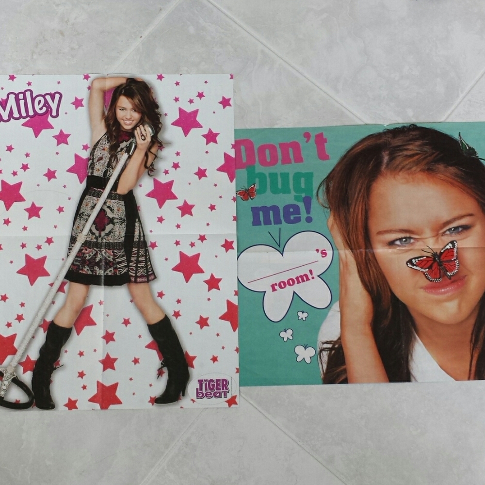 2 Miley Cyrus Posters